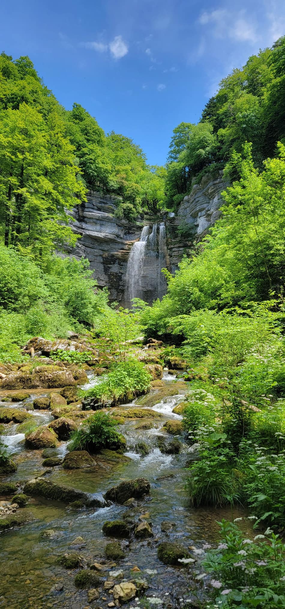 Les cascades du Hérisson